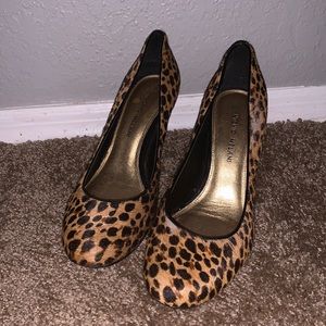 Antonio Melani Leopard Print Pumps